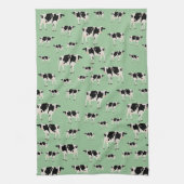 Kuhfarm Tiermuster Geschirrtuch (Vertikal)