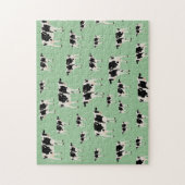 Kuhfarm Tiermuster Puzzle (Vertikal)