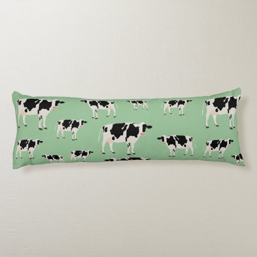 Kuhfarm Tiermuster Seitenschläferkissen (Rückseite)