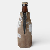 Kuhfell Flaschenkühler (Flasche Rückseite)