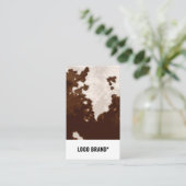 Kuhfell Visitenkarte (Stehend Vorderseite)