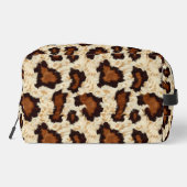 Kuhfell Waschbeutel (Rückseite)