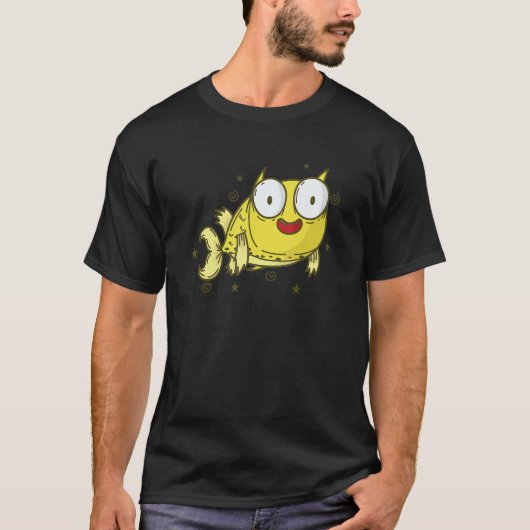 Kuhfisch mit großen Augen Meer oder Aquarium T-Shirt (Vorderseite)
