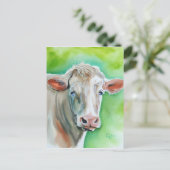 Kuhfläche Postkarte (Stehend Vorderseite)
