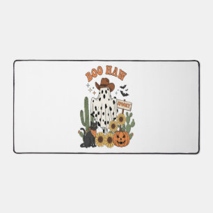 Kuhfleck-Geist Western-Funny Halloween Schreibtischunterlage