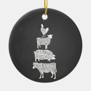 Kuhfleisch Fleisch von Hühnerfleisch von Kühen,  Keramik Ornament