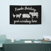 Kuhfleisch Fleisch von Hühnerfleisch von Kühen, Sc Banner (Messeveranstaltung)