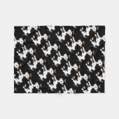 Kuhflockendecke Fleecedecke (Vorderseite (Horizontal))
