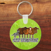 Kuhflüster Schlüsselanhänger (Vorderseite)