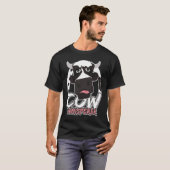 Kuhflüsterer Vintage Farmer T-Shirt (Vorne ganz)