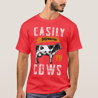 Kuhfokussiertes Gehirn T-Shirt