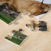 Kuhfoto-Collage, Puzzle (Seite)