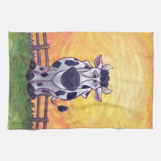 Kuhgeschenke und -zubehör geschirrtuch (Horizontal)