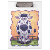 Kuhgeschenke und -zubehör klemmbrett (Vorderseite)