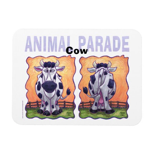 Kuhgeschenke und -zubehör magnet (Horizontal)