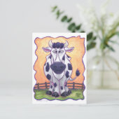 Kuhgeschenke und -zubehör postkarte (Stehend Vorderseite)