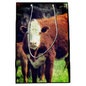 Kuhgeschenktasche Mittlere Geschenktüte (Vorderseite)
