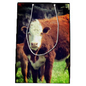 Kuhgeschenktasche Mittlere Geschenktüte (Rückseite)