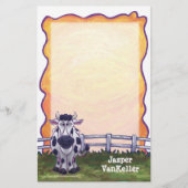 Kuhgeschirr Briefpapier (Vorderseite)