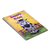 Kuhgeschirr Notizblock (Rechte Seite)