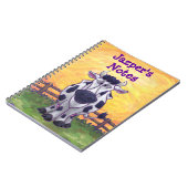 Kuhgeschirr Notizblock (Linke Seite)