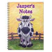 Kuhgeschirr Notizblock (Vorderseite)