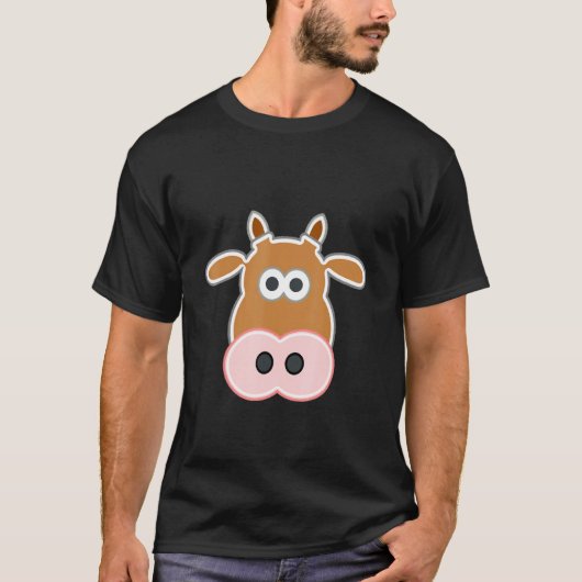 Kuhgesicht T-Shirt (Vorderseite)