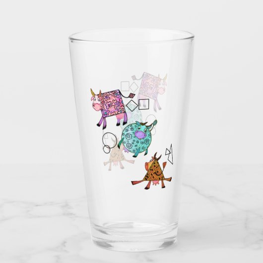 Kuhglas Glas (Vorderseite)