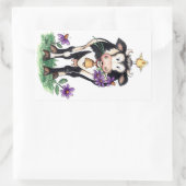 Kuhglocke - Aufkleber (Tasche)