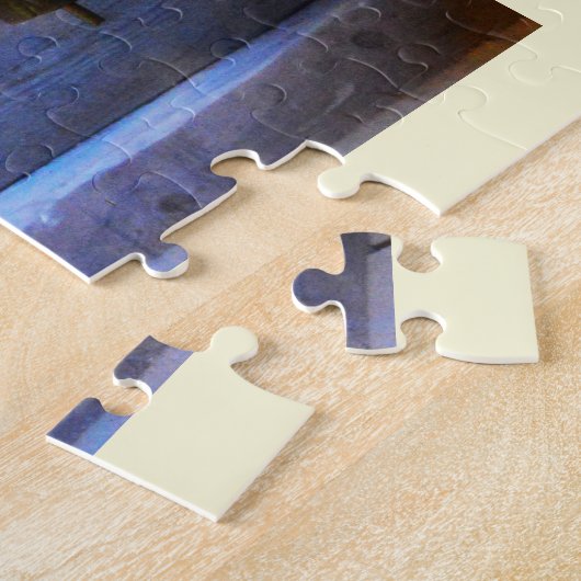 Kuhglocken in einer Scheune Puzzle (Seite)