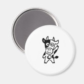 kuhhallo magnet (Vorderseite/Rückseite)