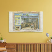 Kuhhalter, 1825 leinwanddruck (Insitu (Wohnzimmer))