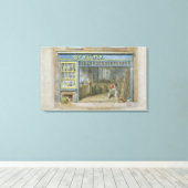 Kuhhalter, 1825 leinwanddruck (Insitu (Holzboden))