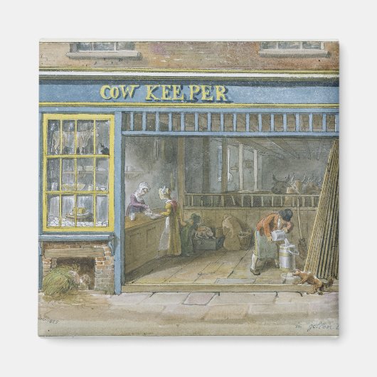 Kuhhalter, 1825 magnet (Vorne)