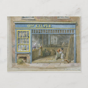 Kuhhalter, 1825 postkarte