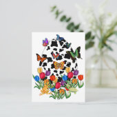 Kuhhauteier Feiertagspostkarte (Stehend Vorderseite)