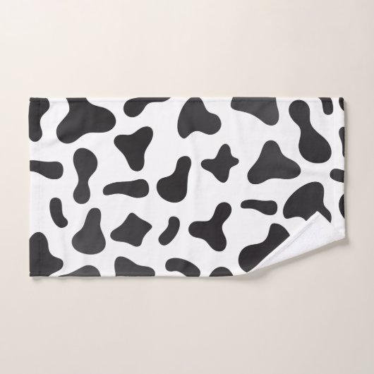 Kuhhautgewebe Badhandtuch Set (Handtuch)