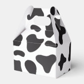 Kuhhautgewebe Geschenkschachtel (Rückseite)