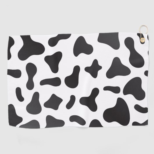Kuhhautgewebe Golfhandtuch (Horizontal)