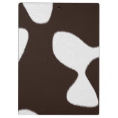 Kuhhautgewebe Klemmbrett (Rückseite)