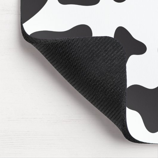 Kuhhautgewebe Mousepad (Ecke)
