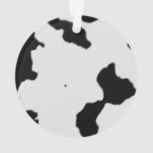 Kuhhautgewebe Ornament