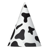 Kuhhautgewebe Partyhütchen (Links)