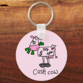 Kuhhemden und -geschenke schlüsselanhänger (Vorderseite)