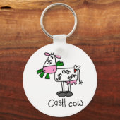 Kuhhemden und -geschenke schlüsselanhänger (Vorderseite)