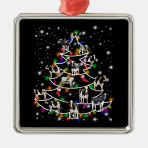 Kuhherde  Weihnachtsbaumschmuck aus der Kuh Ornament Aus Metall