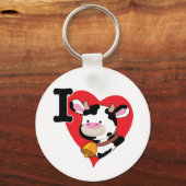 Kuhherz Schlüsselanhänger (Vorderseite)