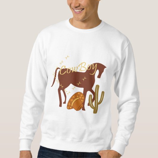 Kuhjunge Sweatshirt (Vorderseite)