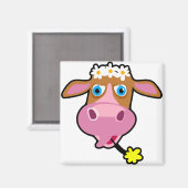 Kuhkopf Magnet (Vorderseite/Rückseite)