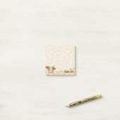 Kuhkopf Poststiftnoten Post-it Klebezettel (Auf Schreibtisch)